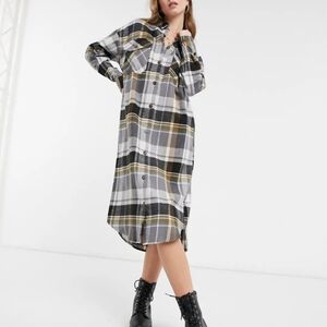 Asos button down midi dress, Size 4